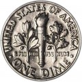 10 cents One dime 1990 USA Roosevelt, mint P