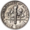 10 центов 1994 США Рузвельт, двор P