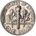 10 центов 1999 США Рузвельт, двор D