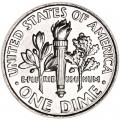 10 cents One dime 2016 USA Roosevelt, mint D