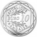10 евро 2016 Франция, Чемпионат Европы по футболу, серебро