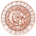 10 евро 2017 Австрия, Архангел Гавриил