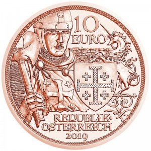 10 евро 2019 Австрия, Приключения цена, стоимость