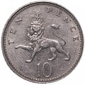 10 пенсов 1992 Великобритания из обращения
