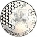 1.5 евро 2020 Литва, Древесное пчеловодство