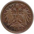 2 геллера 1903 Австрия, из обращения