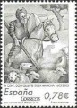 2 euro 2005 Spain, Don Quixote, in the booklet (used booklet)