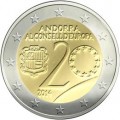 2 Euro 2014 Andorra, 20. Jahrestag des Beitritts zum Europarat