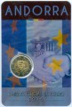 2 евро 2015 Андорра, Таможенный союз, в блистере