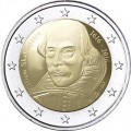 2 euro 2016 San Marino, William Shakespeare (there is a spot on coin)