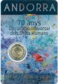 2 евро 2018 Андорра, 70 лет всеобщей декларации прав человека