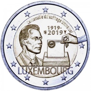 2 Euro 2019 Luxemburg Wahlrecht