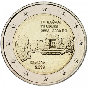 2 евро 2019 Мальта, Та Хаджрат