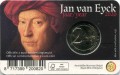 2 Euro 2020 Belgien, Jan van Eyck, im blister