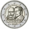2 евро 2020 Люксембург, Генрих Оранский