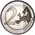 2 euro 2020 Spain Aragon (colorized)