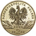 2 zloty 2000 Poland Hoopoe