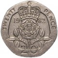 20 Pence 1982 Vereinigtes Königreich