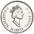 25 центов 1999 Канада, Октябрь