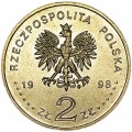2 Zloty 1998 100 Jahre von der Entdeckung von Radium und Polonium (100 Lat Odkrycia Polonu I Radu)