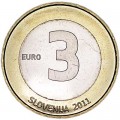3 euro 2011 Slovenia 20th anniversary of Slovenia's independence