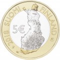 5 евро 2018 Финляндия, Крепость Олавинлинна
