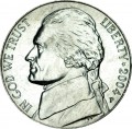 5 cents 2004 USA Louisiana Purchase, Westward Journey Series, mint mark P