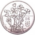 5 евро 2018 Португалия, Четырёхлистный клевер