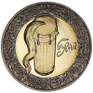 5 гривен 2007 Украина, Бугай цена, стоимость