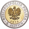 5 Zloty 2015 Polen Bromberger Kanal