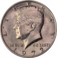 50 cent Half Dollar 1972 USA kennedy  P