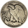 50 cent Half Dollar 1940-47 USA Walking Liberty, silber