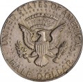 50 cents (Half Dollar) 1969 USA Kennedy mint mark D, silver
