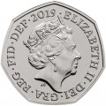 50 pence 2019 United Kingdom, Sherlock Holmes