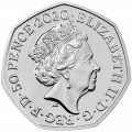 50 Pence 2020 Vereinigtes Königreich, Austritt aus der Europäischen Union