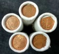 Roll 1 cent DE (Germany) marking, 50 coins from circulation
