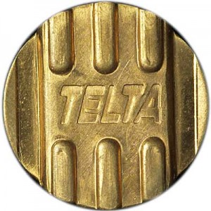 Жетон телефонный TELTA 1993 Россия
