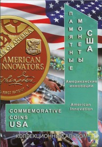 Folder (album) for American Innovation $1 Coins