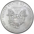 1 доллар 2012 США Шагающая Свобода,  UNC, серебро