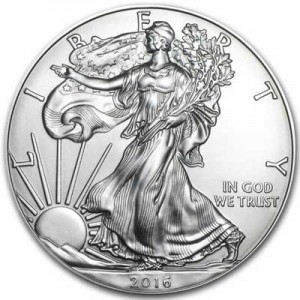 American Eagle 2016 One Ounce  Uncirculated Coin price, composition, diameter, thickness, mintage, orientation, video, authenticity, weight, Description