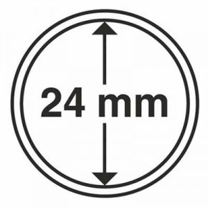 Капсула для монет 24 мм, CoinsMoscow
