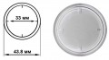 Kapsel für Münzen 33 mm, CoinsMoscow