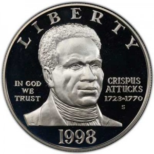 1 доллар 1998 Гриспас Атокс,  proof цена, стоимость
