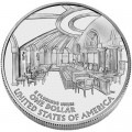 1 доллар 2005 Джон Маршалл,  UNC, серебро