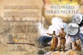Set 5 cents Westward Journey nickels 2004-2006 in album