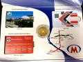 Набор реплик проездных жетонов и карт Новосибирского метрополитена