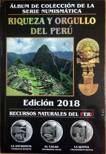 Набор 1 соль 2010-2016 серия Богатство и гордость Перу, 26 монет в альбоме