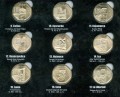 Set 1 Sol 2010-2016 series Der Reichtum und der Stolz Perus, 26 Münzen in einem Album