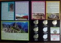 Set 1 Sol 2010-2016 series Der Reichtum und der Stolz Perus, 26 Münzen in einem Album