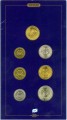 Набор монет 300 лет Российского флота 1996, 6 монет и жетон ЛМД